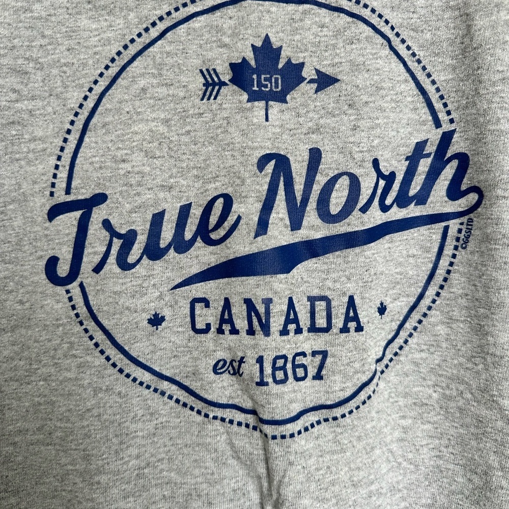 Alstyle Gray True North T-Shirt for Women - Picture 3 of 7